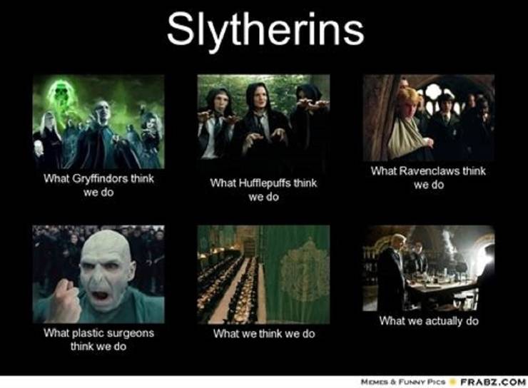 Harry Potter 10 Slytherin Memes That Prove Its The Sneakiest House Harry Potter 10 Slytherin Memes That Prove Its The Sneakiest House